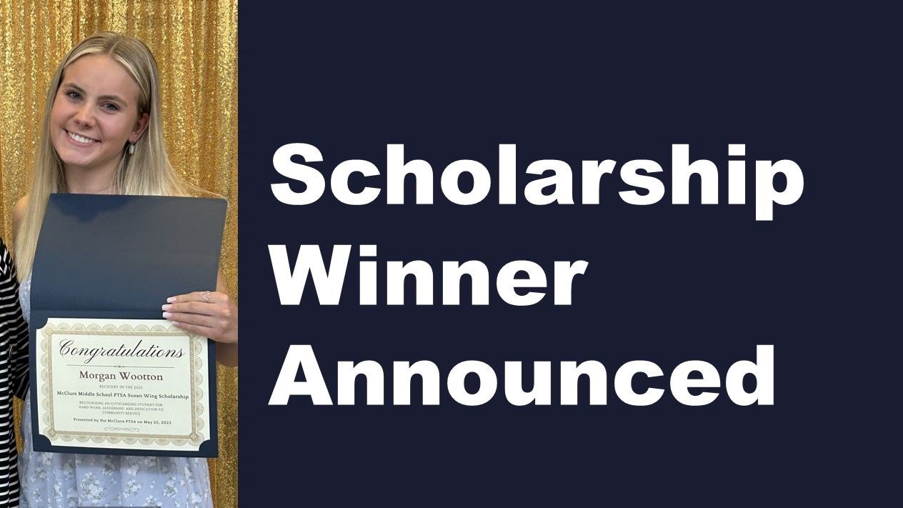 Morgan Wootton wins scholarship